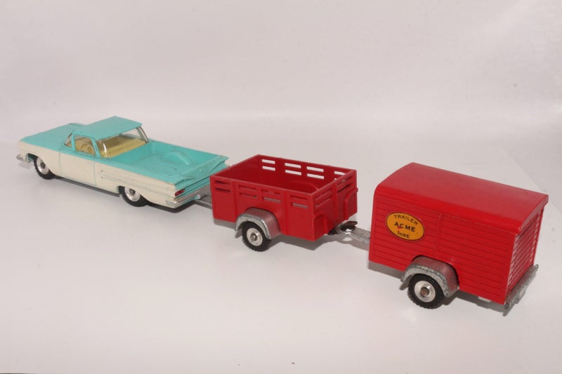 Dinky Toy - One of Many I'm Listing- 448 - Chevrolet Impala Pick Up and Trailers Carousel 2