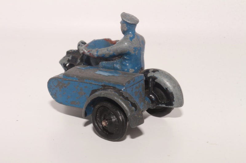 Dinky Toy - One of Many I'm Listing- RAC Motorcycle and sidecar Carousel 2