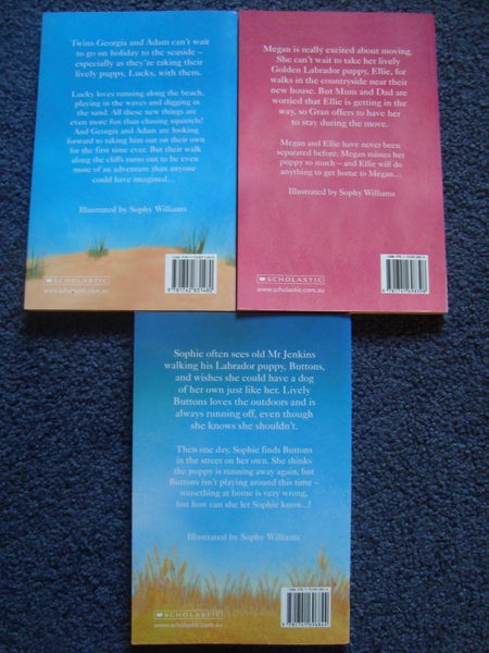 3 Books by Holly Webb (The Rescued Puppy, Ellie the Homesick Puppy, Buttons...) Carousel 2