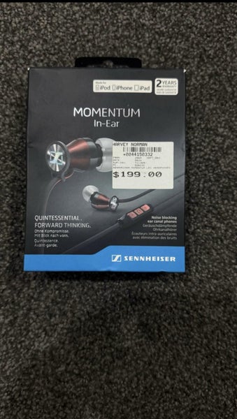 Sennheiser MOMENTUM In-Ear M2 IEi. Headphones Carousel 1