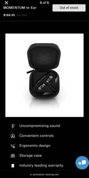 Sennheiser MOMENTUM In-Ear M2 IEi. Headphones Carousel 6