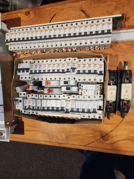 Large Electrical Switchboard plus extra parts Carousel 1