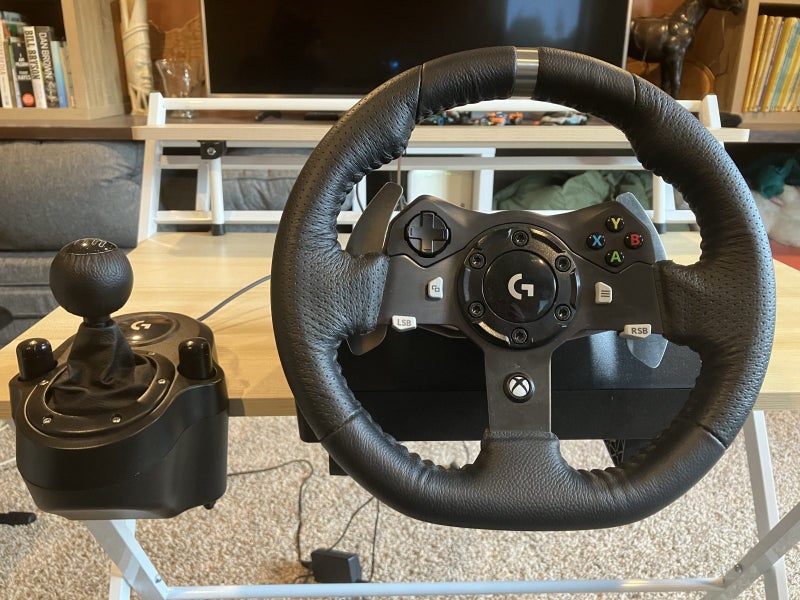 Logitech G920 Steering Wheel with pedals and shifter Carousel 2