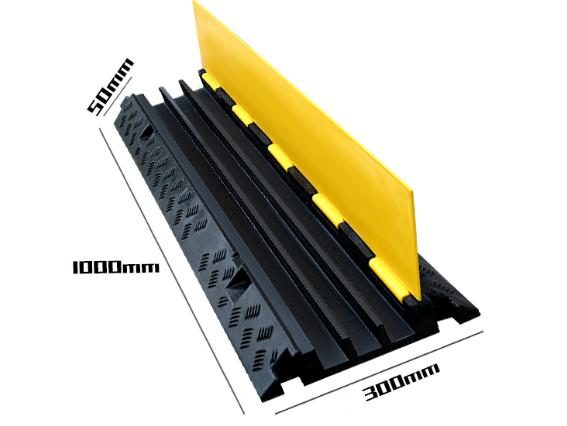 3 Channel Floor Cable Protector Ramp (NEW)62958561218177111