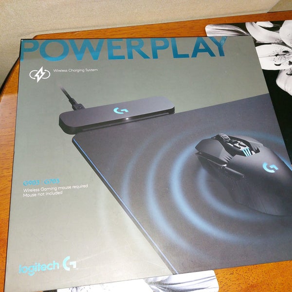 Logitech POWERPLAY Wireless Charging System $1 starting bid G703 G903 compatible Carousel 1