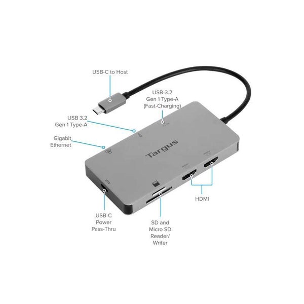 Targus USB-C Dual HDMI 4K Docking Station Carousel 2