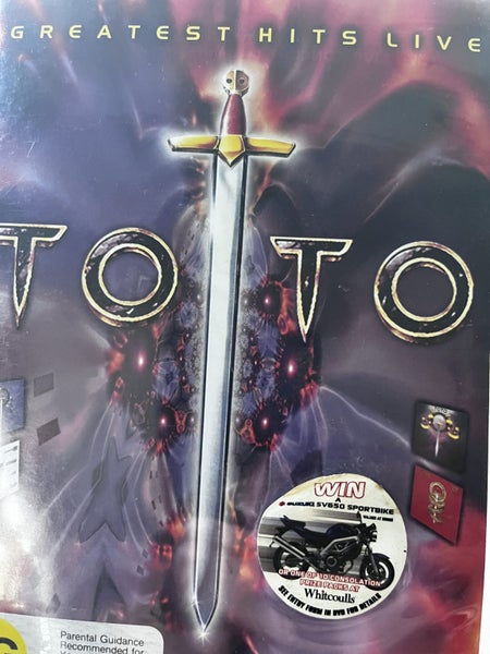 TOTO - GREATEST HITS LIVE629841926855701110