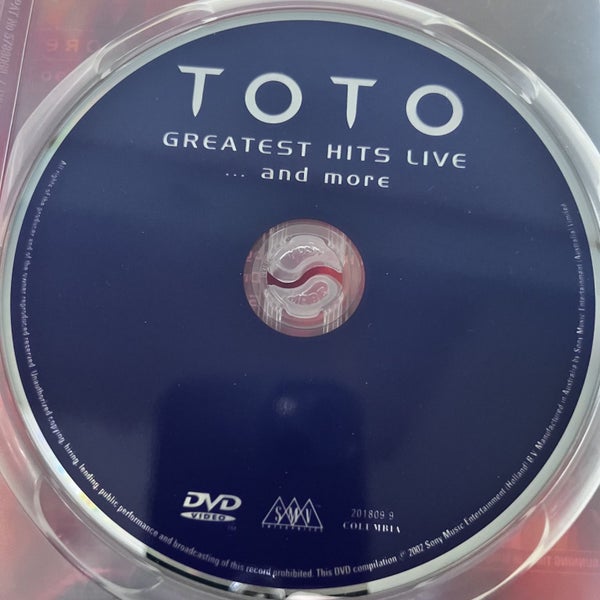 TOTO - GREATEST HITS LIVE62984192685570112