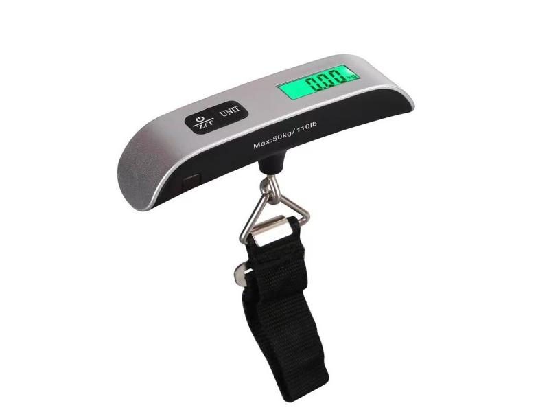 Portable High Precision Scale Digital LCD Display Suitcase Travel Bag Hanging Carousel 1