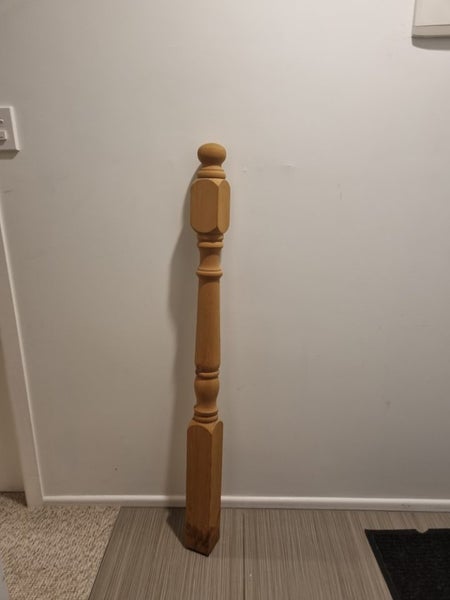 Rimu Colonial Newel post Carousel 2