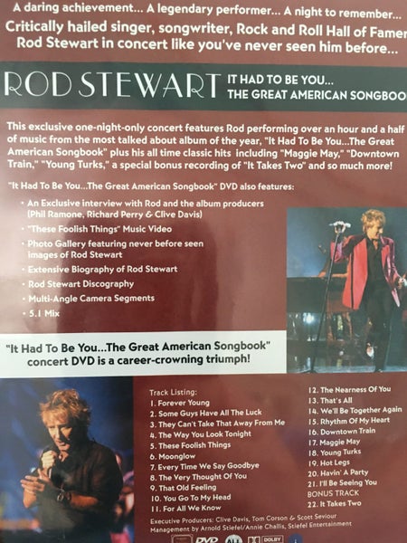 ROD STEWART - It Had to be You - 22 Tracks Carousel 2
