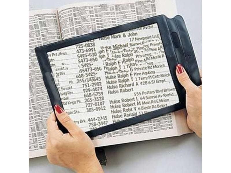 A4 Lenses Large Sheet Magnifier Magnifying Glass Book Reading Lens Page Glass Carousel 2