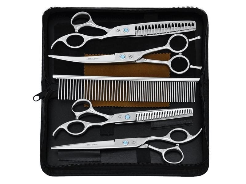7 Inch Meisha Professional Pet Scissors Dog Grooming Shears Japan Steel Puppy Carousel 2