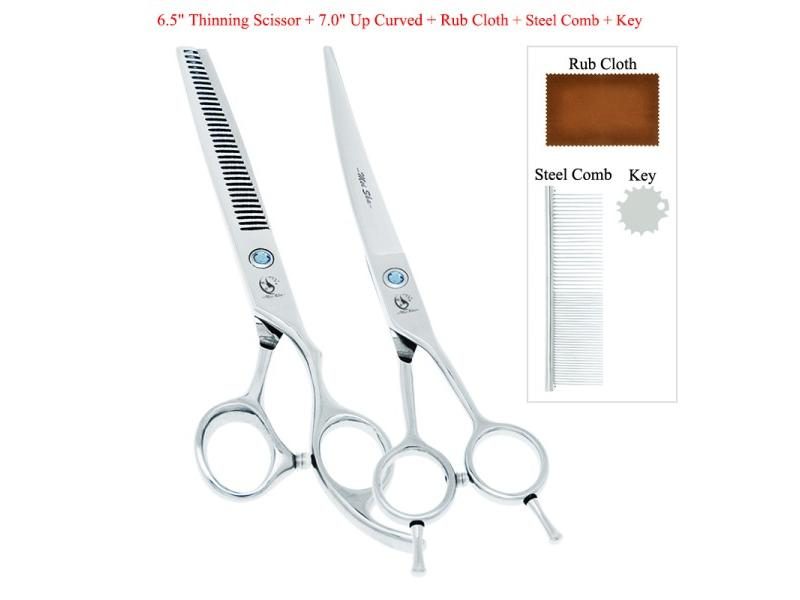 7 Inch Meisha Professional Pet Scissors Dog Grooming Shears Japan Steel Puppy Carousel 1
