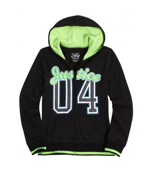 Justice Girls Brand Hoodie Sweatshirt, NWT Carousel 1