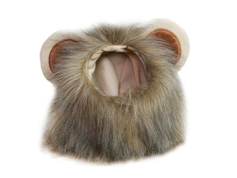 Halloween Pet Dog Lion Mane Wig Hair Christmas Dog Wig Hair Costume Fancy Party Carousel 1