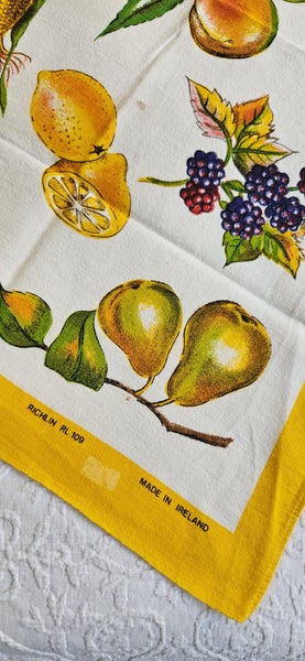 Linen/Cotton Teatowel Made In Ireland Carousel 2