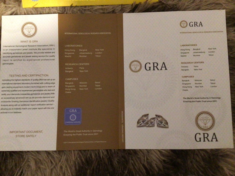 WHITE GOLD DIAMOND EARRINGS UP FOR GRABS $1 AUCTION62931716817154111