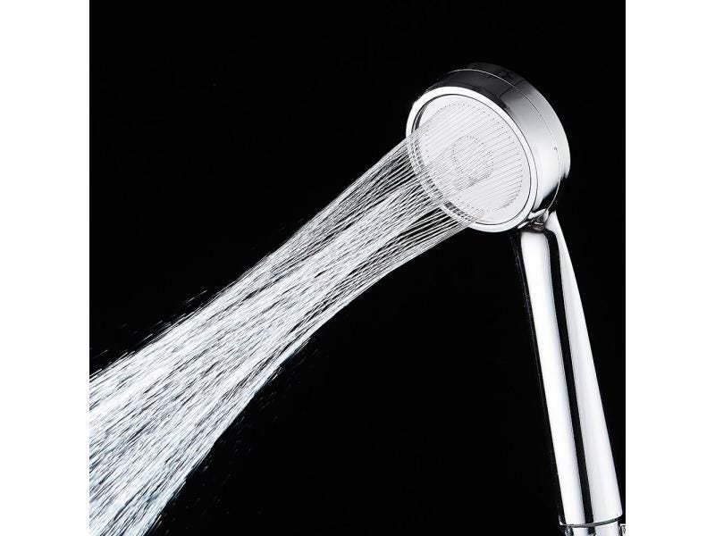 1PC Pressurized Nozzle Shower Head ABS Bathroom Accessories High Pressure Water Carousel 1