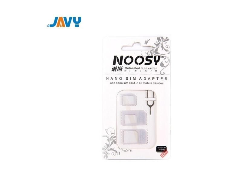JAVY Micro Nano SIM Card Adapter Kit For IPhone 6 7 Plus 5S Huawei P8 Lite P9 Carousel 1