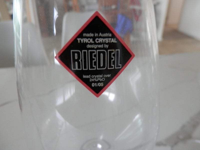 Wine glasses (8) Reidel Austrian crystal - Brand new/never used but unpacked62947153153154112