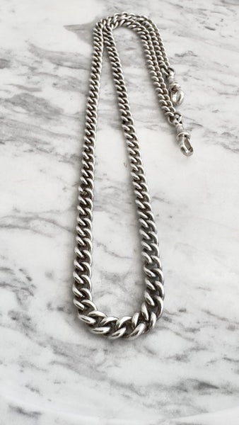 Vintage Sterling Silver Graduated Chain Carousel 4