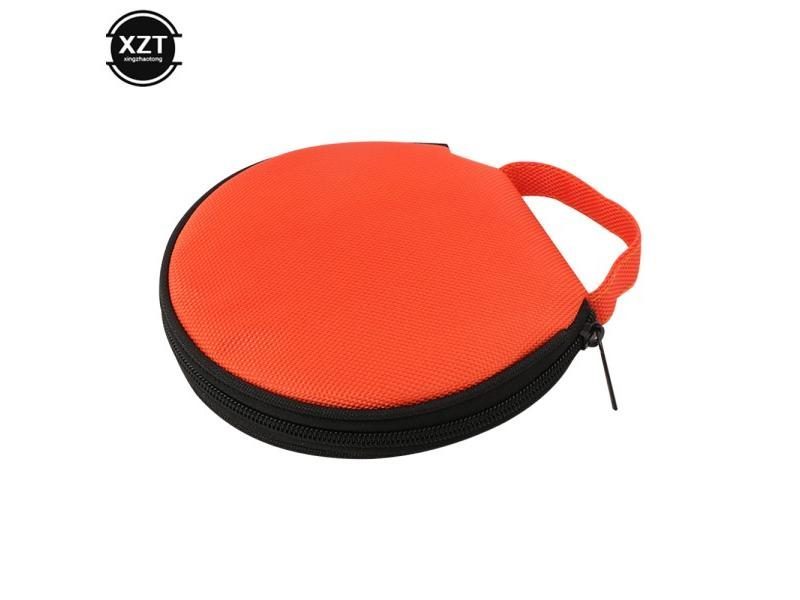 Portable CD DVD Case 20P Capacity Oxford Cloth CD Storage Bag Round Holder With Carousel 1