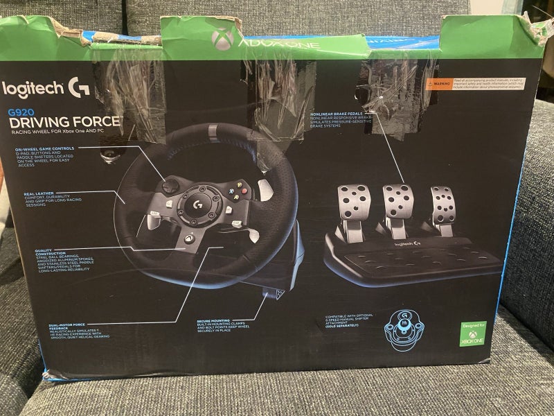 **Logitech G920 Driving Force Racing Wheel Full Set**62863851089538111