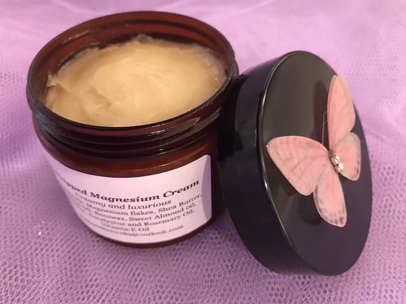 WHIPPED MAGNESIUM CREAM - Creamy and luxurious! 150g jar628638518412831117