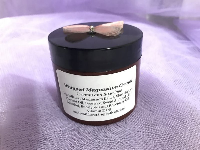 WHIPPED MAGNESIUM CREAM - Creamy and luxurious! 150g jar62863851841283111