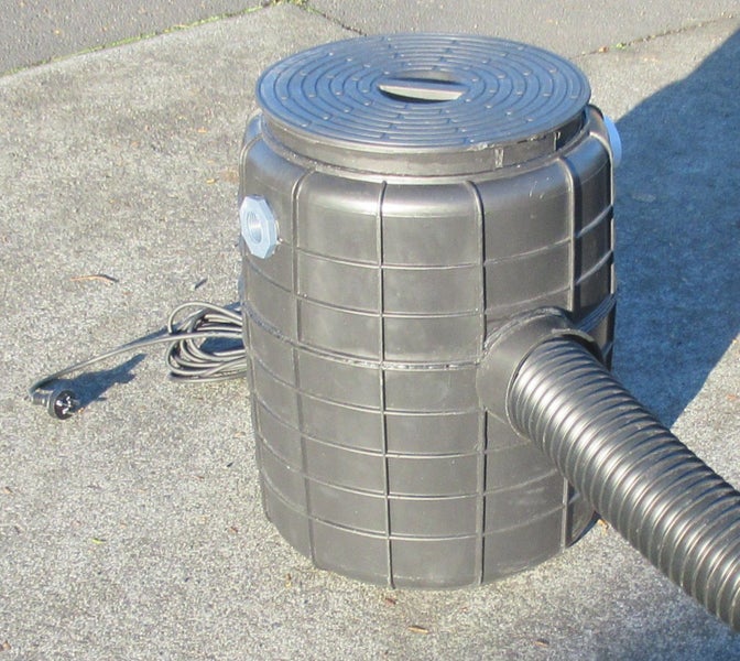 drainage sump with pump Carousel 2