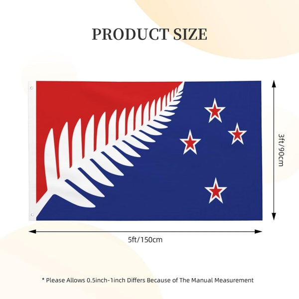 New Zealand (silver fern) flag 150cm x 90cm62998434038402113