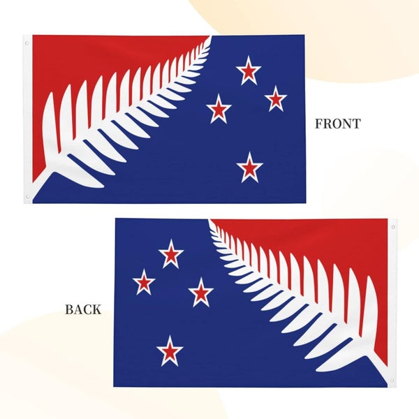 New Zealand (silver fern) flag 150cm x 90cm Carousel 8