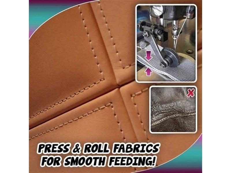 Leather Roller Presser Foot Industrial Sewing Machine Parts Leather Presser Carousel 1