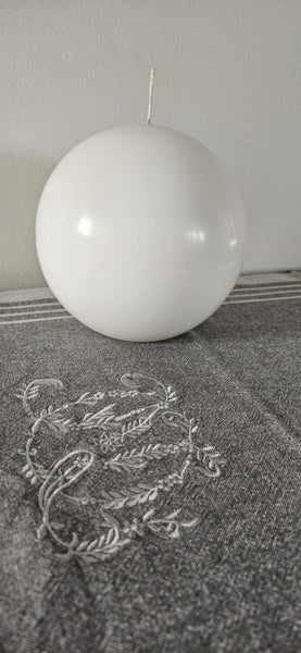 Massive White Orb Candle Carousel 1