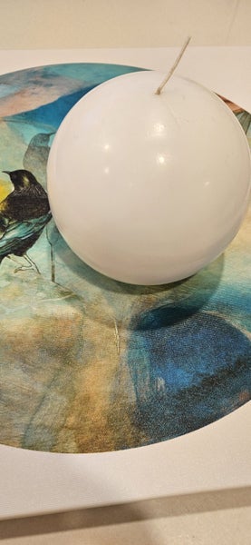 Massive White Orb Candle Carousel 4