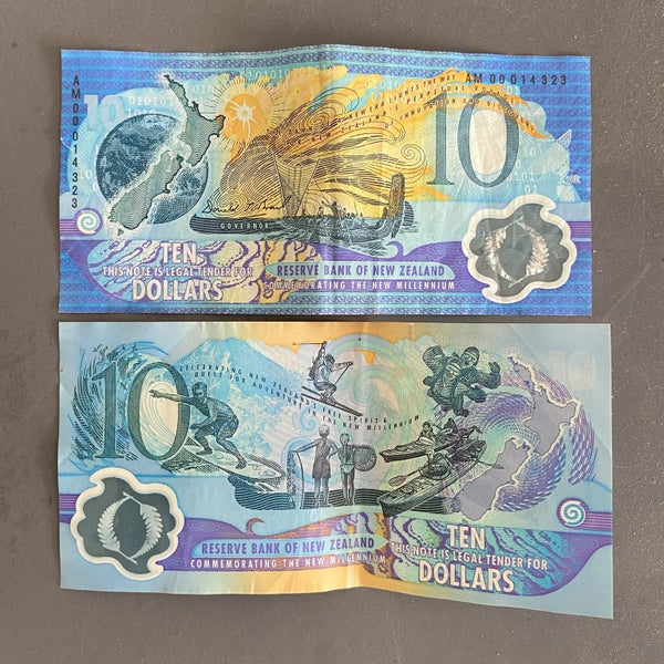 Rare NZ Millennium $10 Banknote – Seller Has 5 Only!62863214921218115