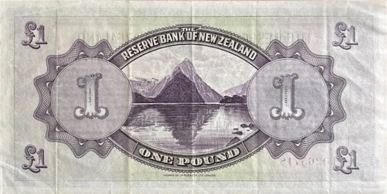 Governer L Lefeaux 1D Last Prefix One Pound Banknote62854316752385111