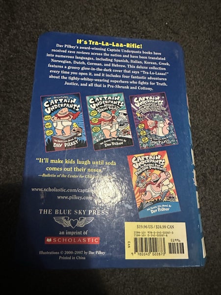 Captain Underpants x4 books Set Carousel 4