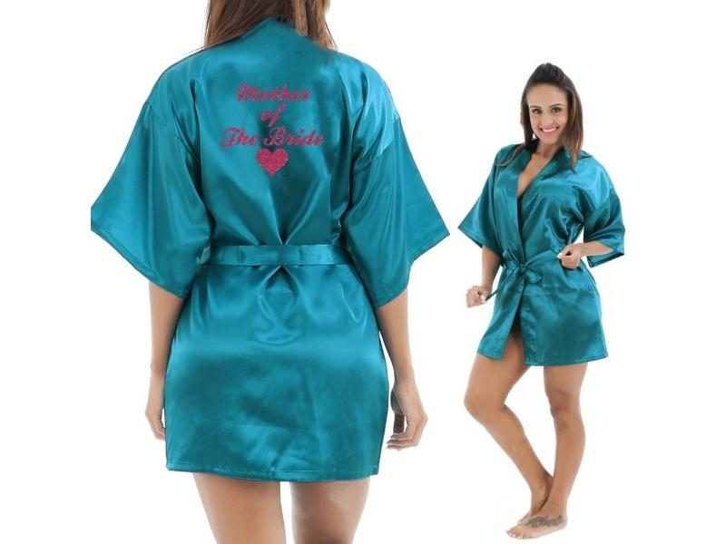 DongKing MOTHER OF THE BRIDE Robes Mother Of The Bride Heart Golden Glitter Carousel 1