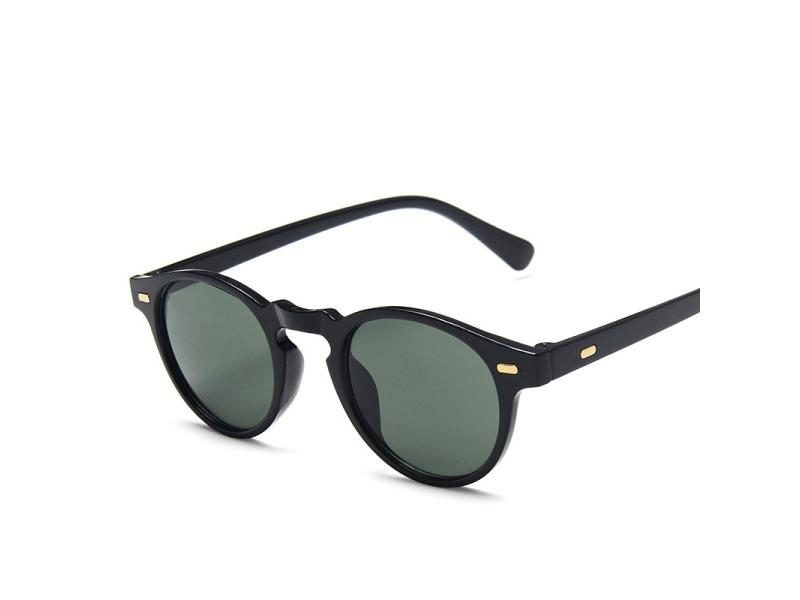 Round Cat Eye Sunglasses Men Brand Designer Vintage Driving Sun Glasses Fashion Carousel 1