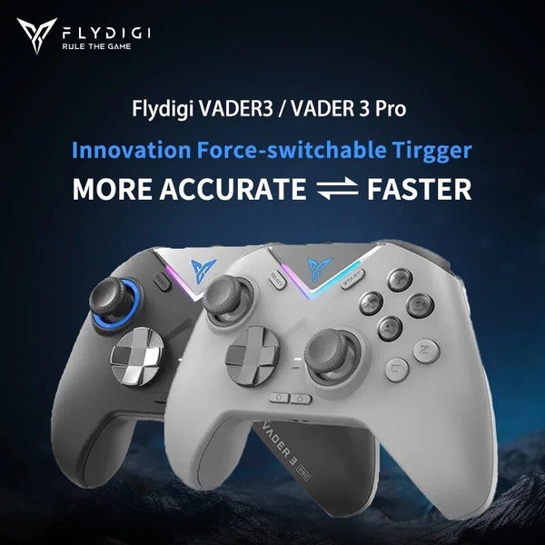 New Flydigi VADER 3 / VADER 3 PRO Bluetooth Wireless Gamepad Hall Linear Carousel 2