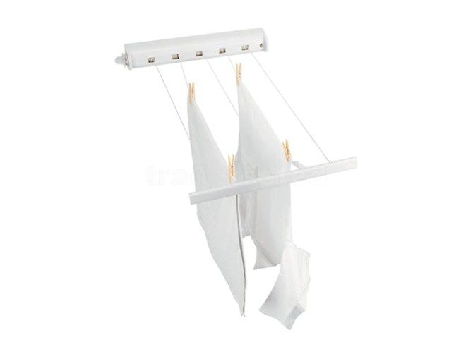 Brabantia Retractable Indoor Drying Line 22m White Carousel 5