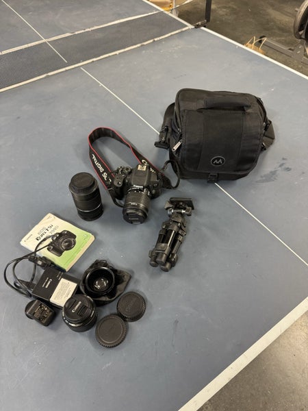 $1 RESERVE! CANON EOS REBEL T5i / EOS 700D DSLR BUNDLE Carousel 9