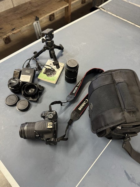 $1 RESERVE! CANON EOS REBEL T5i / EOS 700D DSLR BUNDLE62863224652289113