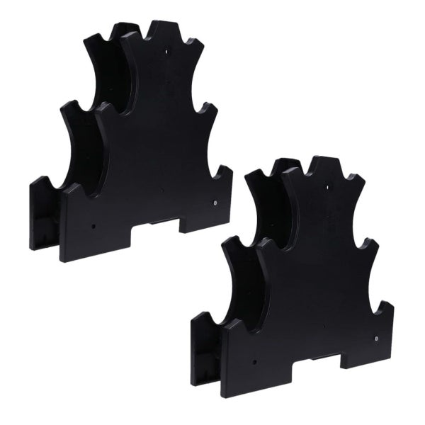 Dumbbell Storage Rack Compact Plastic Dumbbell Holder Carousel 1