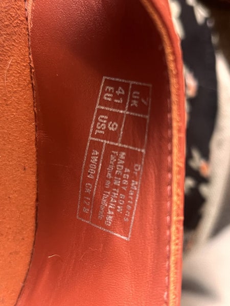 Dr.Martens sandals x AGYNESS DEYN AGGY BOW UK 7 Orange62863847855491113