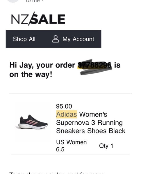 Adidas Supanova 3 Running Shoes 6.5 US *as new Carousel 5