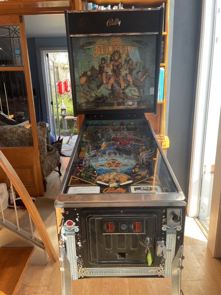Bally Pinball Machine Atlantis 1989 Carousel 1