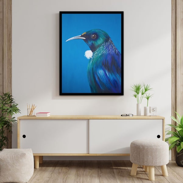Azure Tui - Fine art A2 print Carousel 1